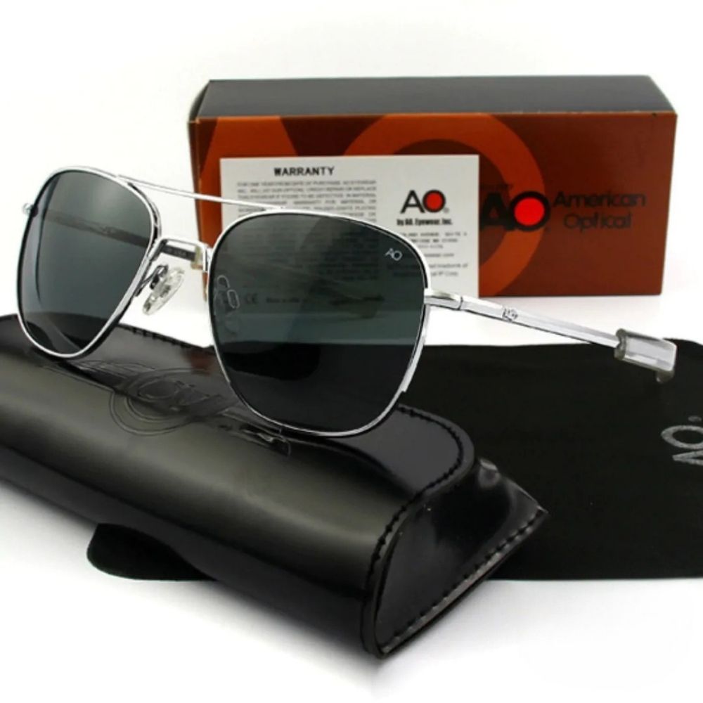 Occhiali da sole militari da uomo American Optical