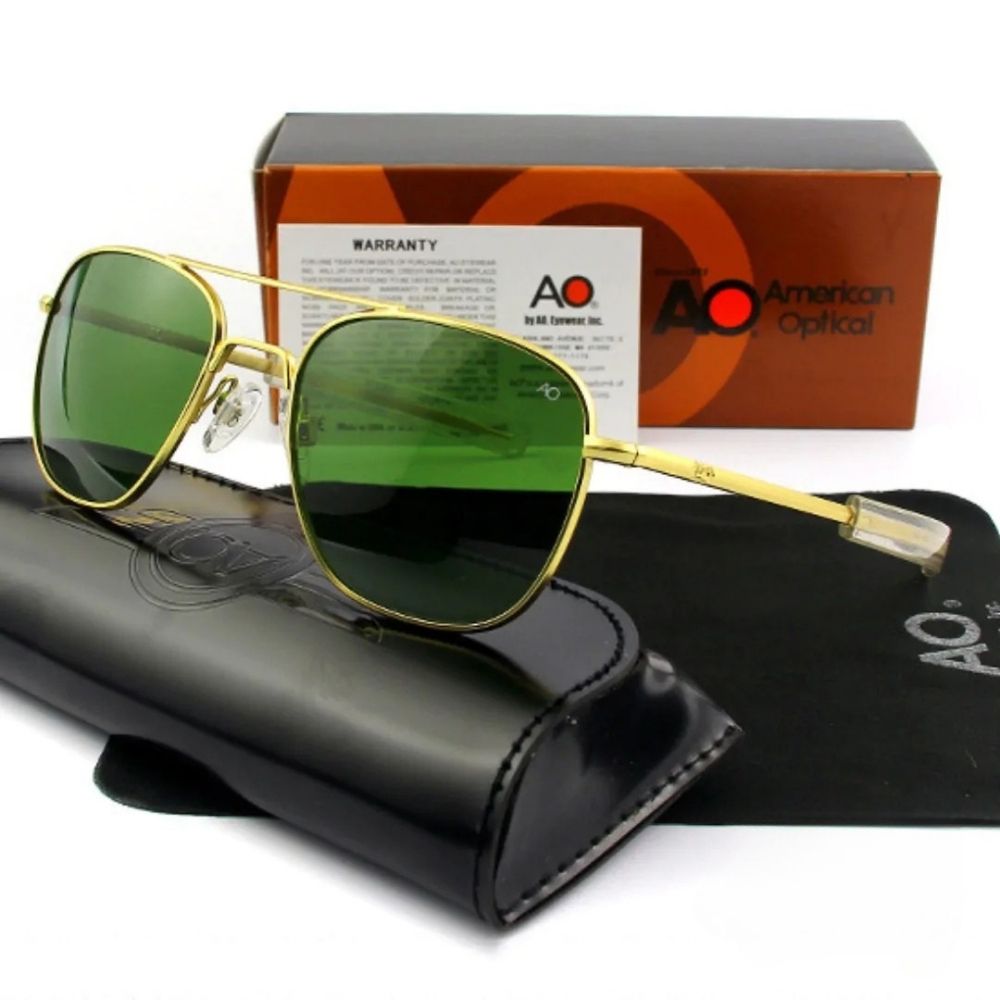 Occhiali da sole militari da uomo American Optical
