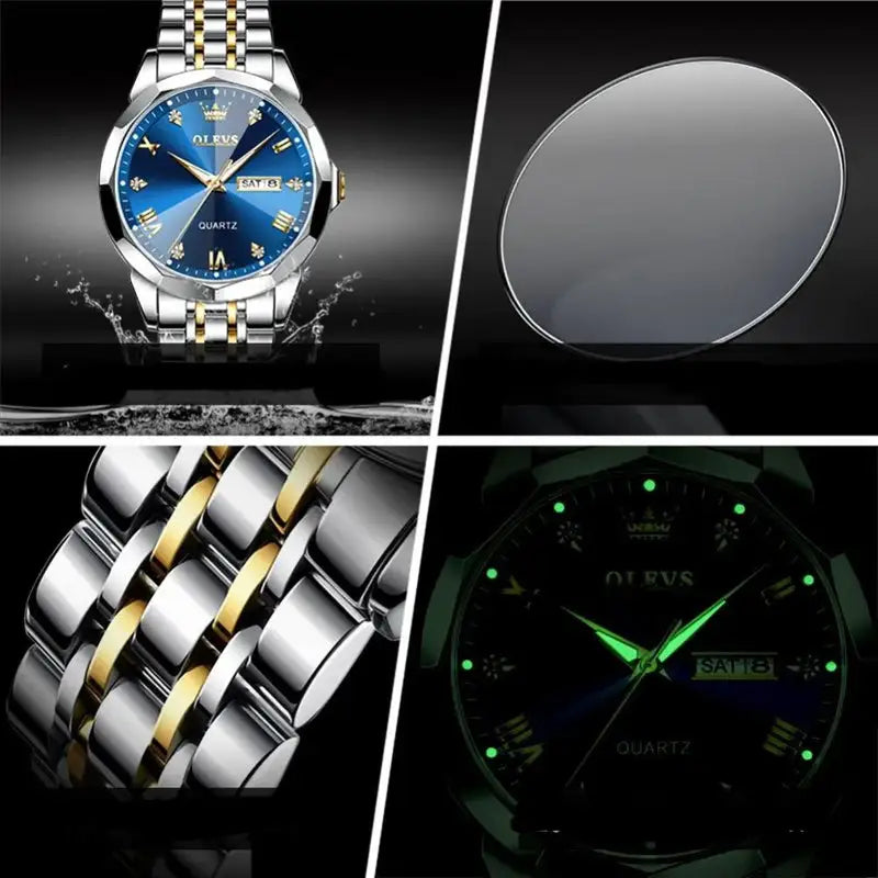 Montre diamant OLEVS 3D (édition limitée)