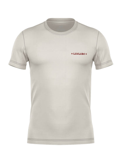 Camiseta RaioX Charles Leclerc Off White Algodão
