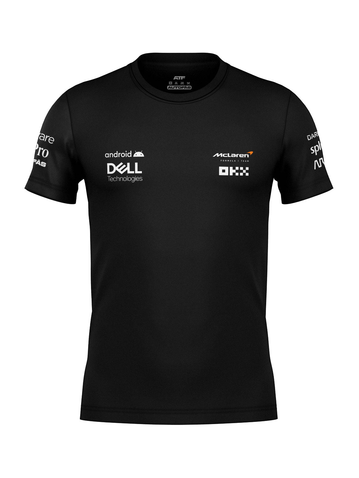 Camiseta Algodão Mclaren 2024 Preta