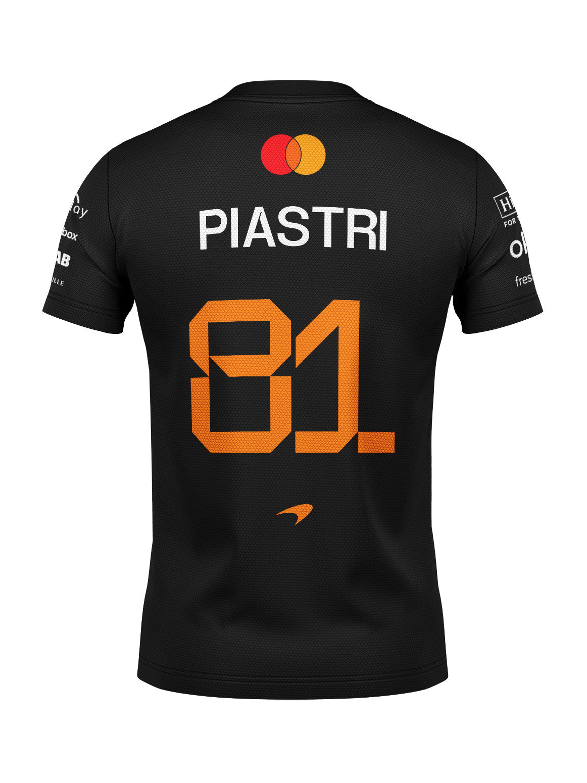 Camiseta Dryfit Oscar Piastri Mclaren F1 2026