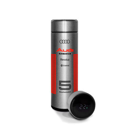 Garrafa Térmica Audi Bortoleto Prata