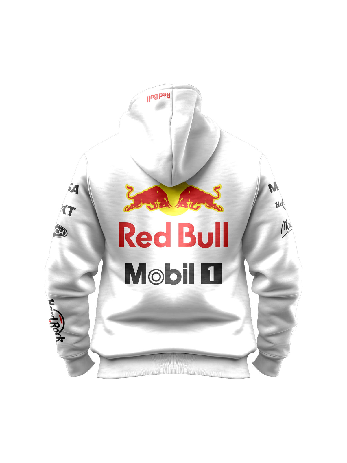 Moletom Canguru Edição Especial Japão Red Bull Branco 2025