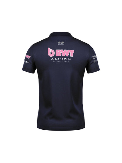 Camiseta Polo Alpine Equipe Azul Marinho 2025