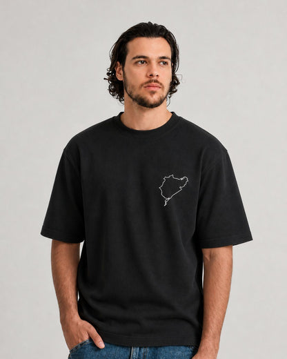 Camiseta Oversized Coleção Legends Tracks - Nürburgring