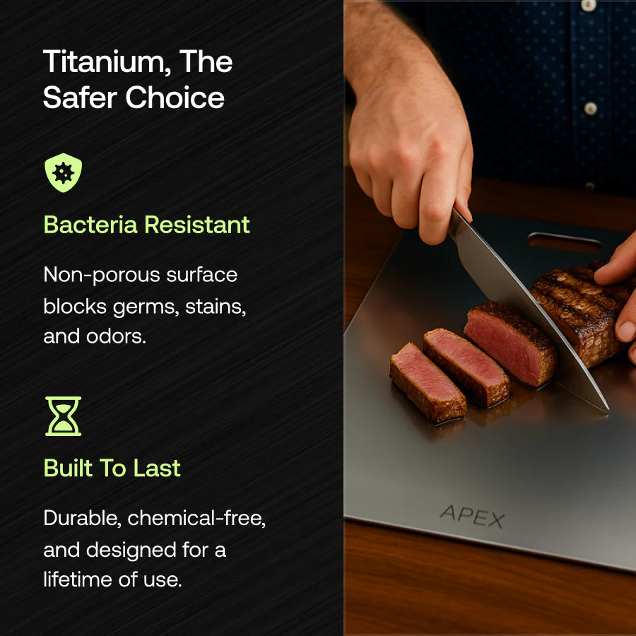 AMX Titanium Cutting Board