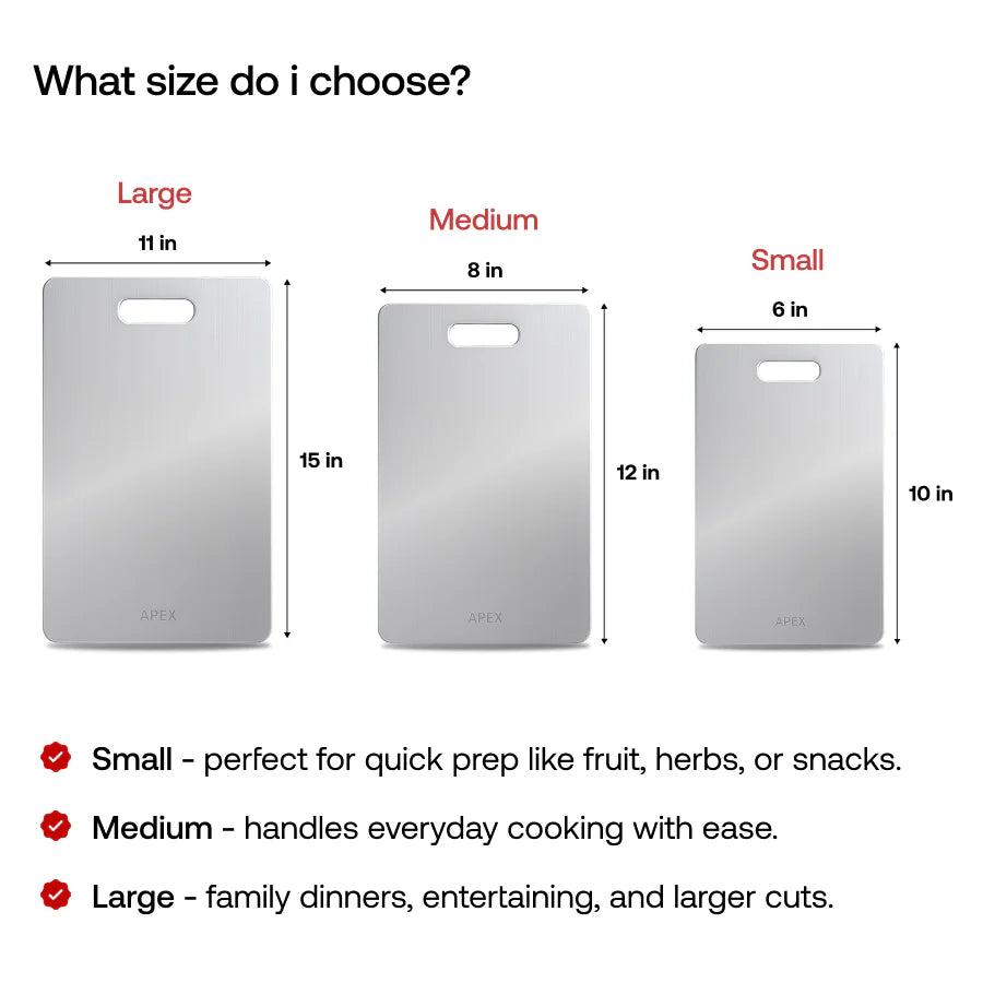 AMX Titanium Cutting Board