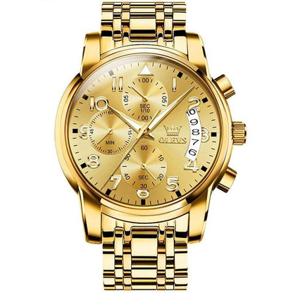 Orologio OLEVS in oro pregiato - Acciaio inossidabile (edizione limitata)