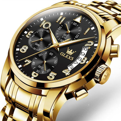 Orologio OLEVS in oro pregiato - Acciaio inossidabile (edizione limitata)